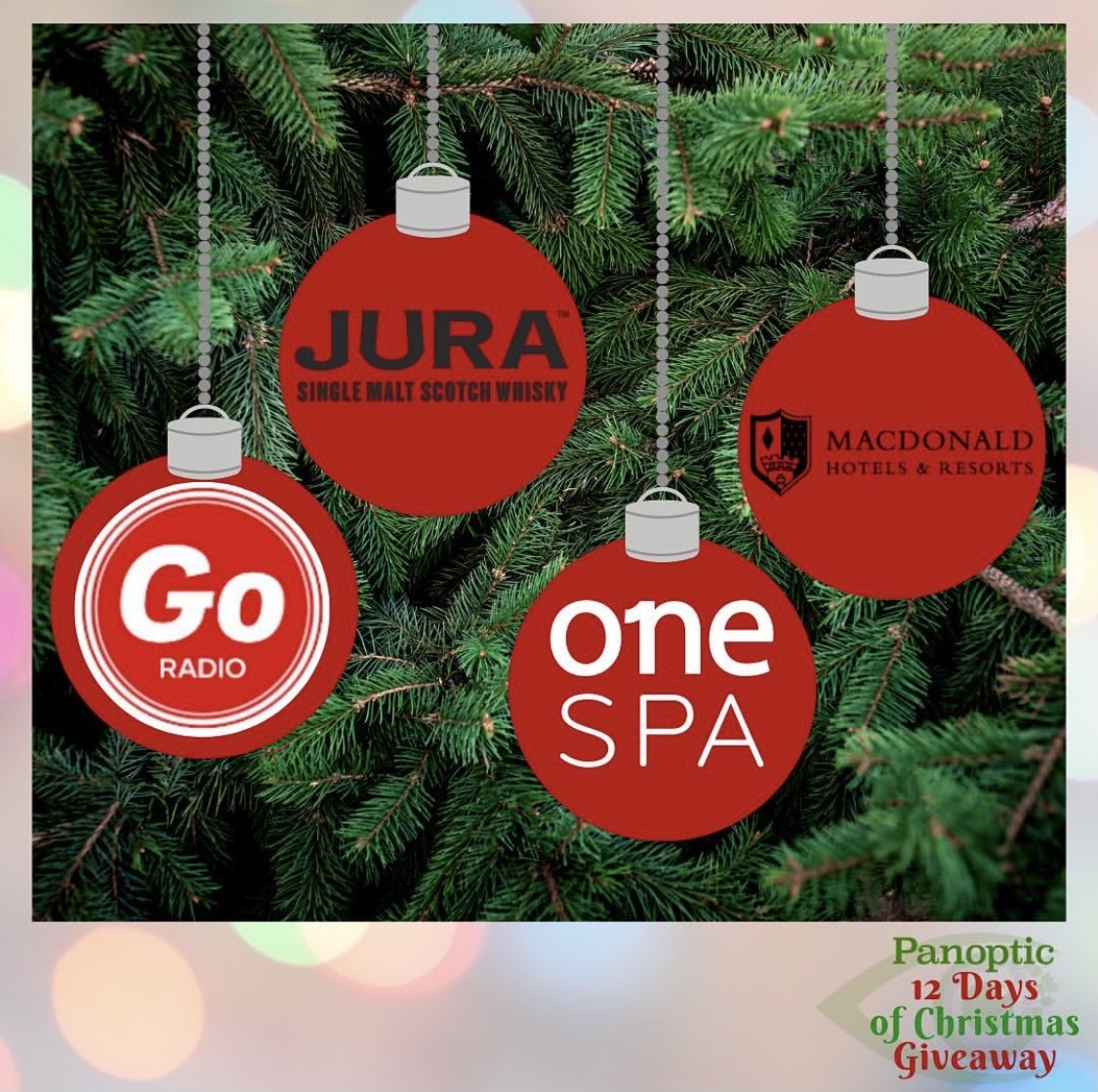Panoptic 12 Days of Christmas Prize Reveal Panoptic's Christmas Giveaway Competition Prizes