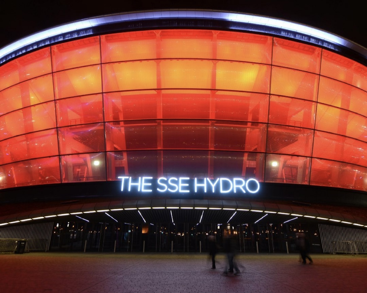 The SSE Hydro Lightitinred Lightitinred The SSE Hydro