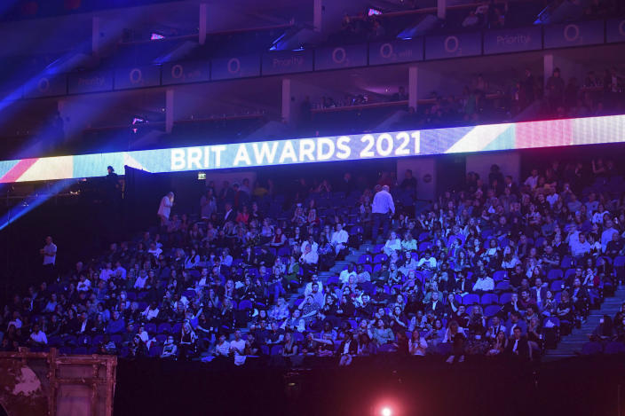 The BRIT Awards Trial research for the return of mass events The BRIT Awards Trial research for the return of mass events