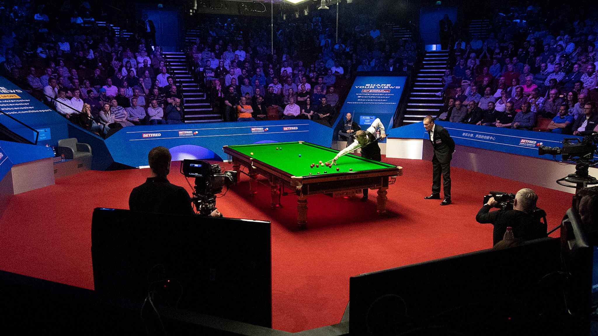 World Snooker Championships Trial research for the return of mass events World Snooker Championships Trial research for the return of mass events