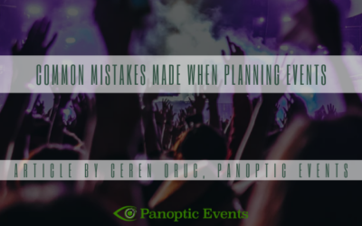 Common Mistakes Made When Planning Events