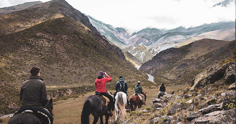 Tour of the Andes on Horseback Exploring the Andes on Horseback