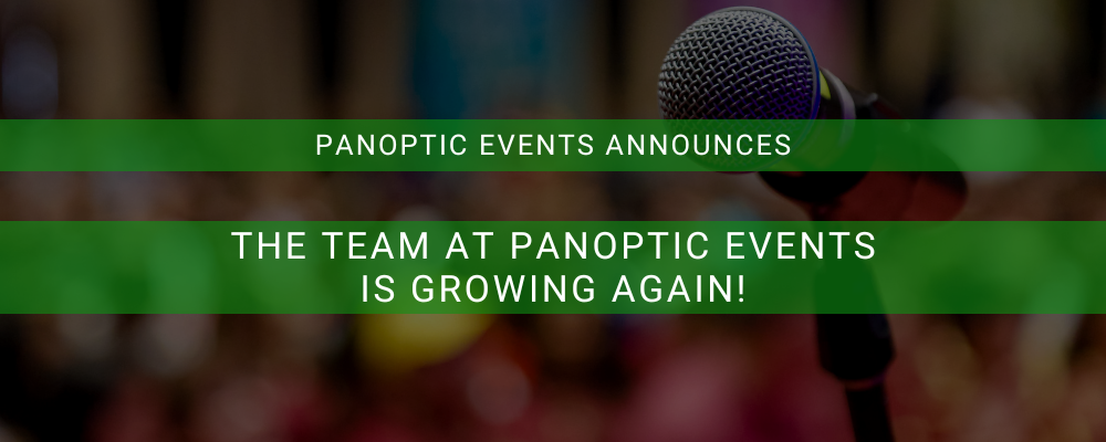 The team at panoptic events is growing again!