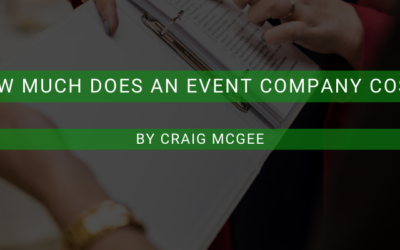How Much Does an Event Company Cost?
