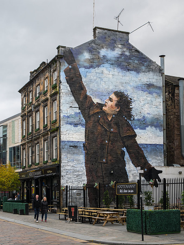 Billy Connolley, Glasgow Mural Trail Billy Connolley Street Art, Glasgow Mural Trail