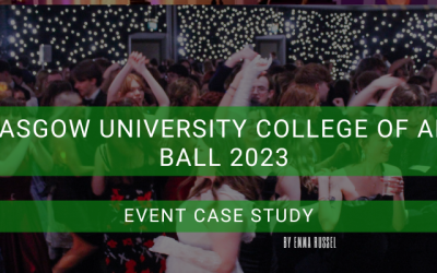 Glasgow University College of Arts Ball 2023 – Case Study